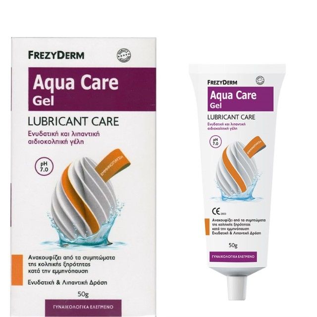 Frezyderm Aqua Care Gel PH.7.0 Ενυδατική και Λιπαντική Αιδιοκολπική Γέλη 50g