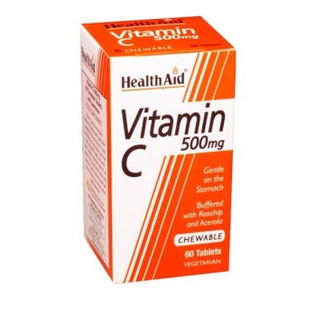 Health Aid Vitamin C 500mg - 60 μασώμενες ταμπλέτες