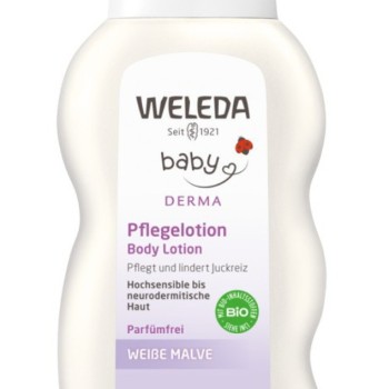 Weleda Baby Βρεφικό Γαλάκτωμα Σώματος με Μολόχα, 200ml