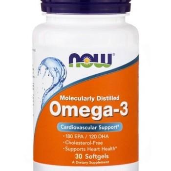 NOW foods Omega-3 1000 mg, 30 μαλακές κάψουλες