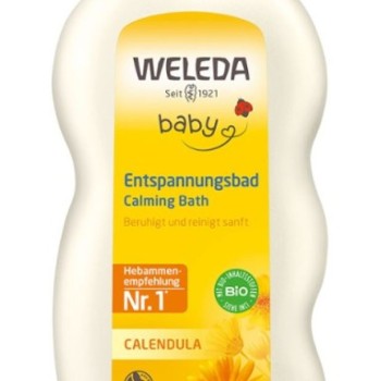 Weleda Calendula Κρεμώδες Βοτανόλουτρο Καλέντουλας για βρέφη & παιδιά, 200ml