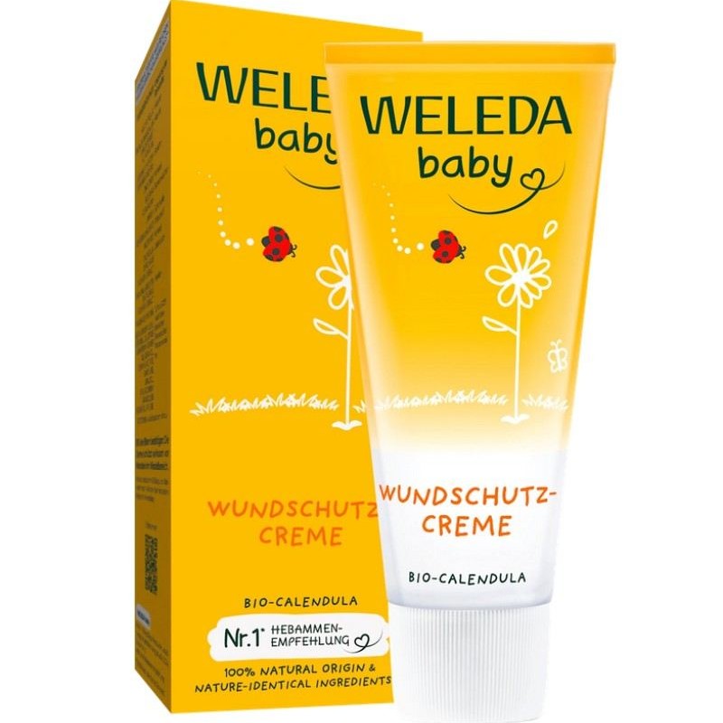 Weleda Baby Κρέμα Καλέντουλας για Αλλαγή Πάνας, 75ml