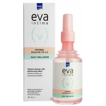 Intermed Eva Intima Normal Douche PH3, Daily Wellness Διάλυμα Για Κολπική Πλύση Με Αποσμητική Δράση 147ml