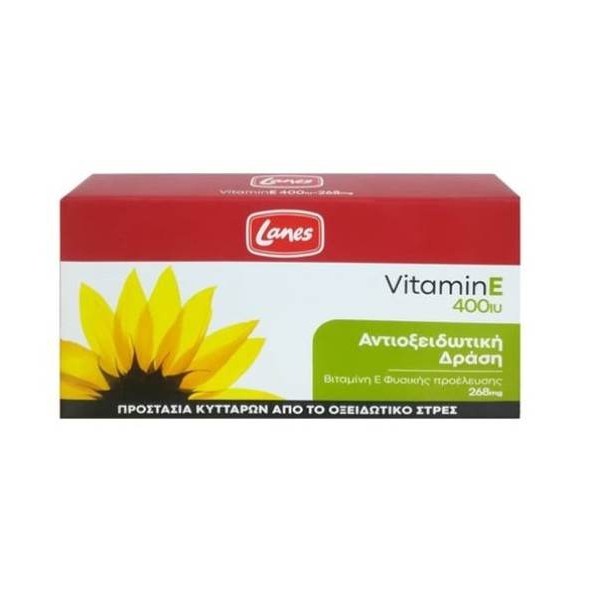 Lanes Vitamin E 400iu 268mg, 30 κάψουλες