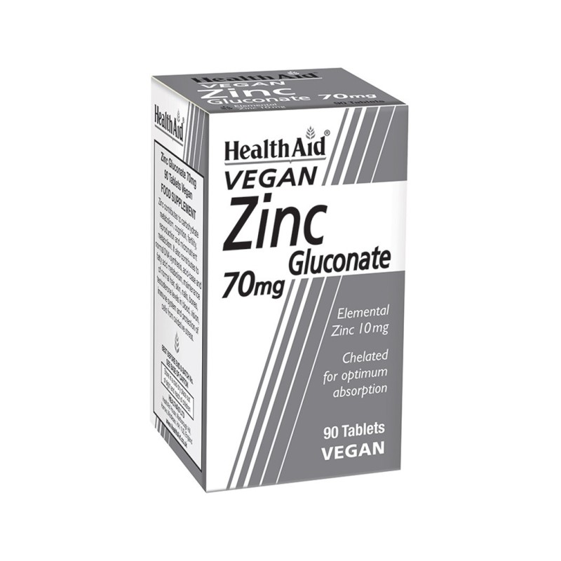 Zinc Gluconate 70mg – 90 Δισκία