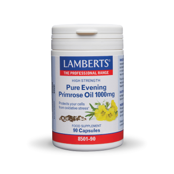 Lamberts Pure Evening Primrose Oil 1000mg, 90 κάψουλες