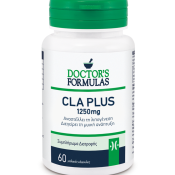 Doctor's Formulas CLA Plus 1250mg, 60 μαλακές κάψουλες