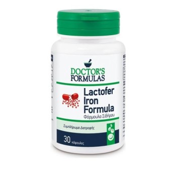 Doctor's Formulas Lactofer Iron Formula, 30 κάψουλες