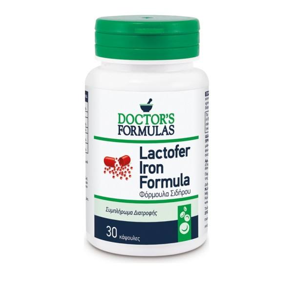 Doctor's Formulas Lactofer Iron Formula, 30 κάψουλες