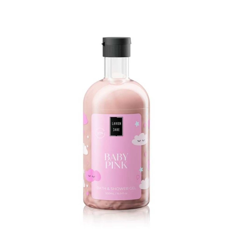 Lavish Care Bath & Shower Gel Baby Pink Aφρόλουτρο, 500ml