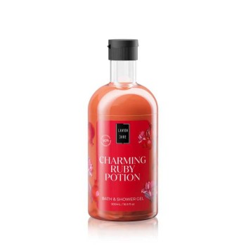 Lavish Care Bath & Shower Gel Charming Ruby Potion Αφρόλουτρο, 500ml