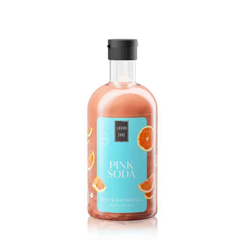 Lavish Care Pink Soda Bath & Shower Gel Aφρόλουτρο, 500ml