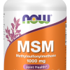 Now Foods MSM Συμπλήρωμα για την Υγεία των Αρθρώσεων 1000mg, 120 φυτικές κάψουλες