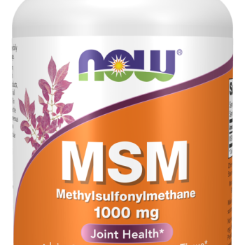 Now Foods MSM Συμπλήρωμα για την Υγεία των Αρθρώσεων 1000mg, 120 φυτικές κάψουλες