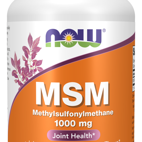 Now Foods MSM Συμπλήρωμα για την Υγεία των Αρθρώσεων 1000mg, 120 φυτικές κάψουλες