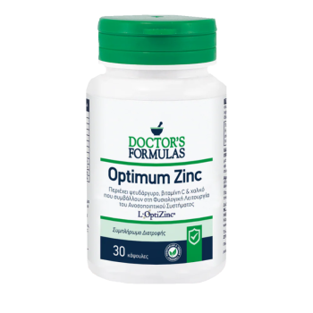 Doctor's Formulas Optimum Zinc, 30 κάψουλες