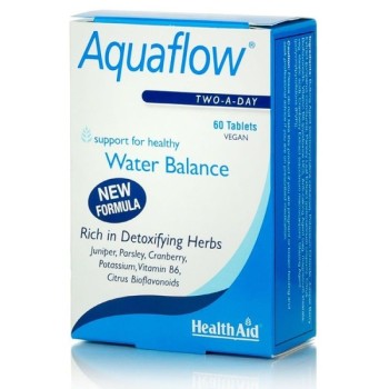 HEALTH AID Aquaflow - φυσικό διουρητικό και αποτοξίνωση, 60 ταμπλέτες