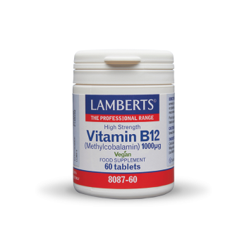 LAMBERTS Vitamin B12 1000μg, 60 ταμπλέτες