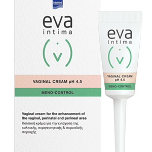 Intermed Eva Intima Meno-Control Vaginal Cream,10 προγεμισμένοι με γέλη κολπικοί εφαρμοστές μίας χρήσης