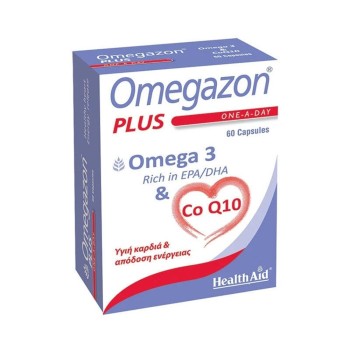 Health Aid Omegazon Plus, 60 κάψουλες