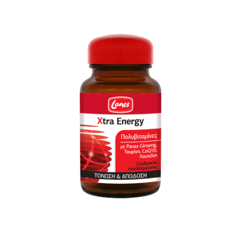 Lanes Πολυβιταμίνες Xtra Energy, 30 ταμπλέτες