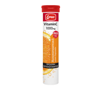 Lanes Vitamin C 1000mg, 20 αναβράζουσες ταμπλέτες