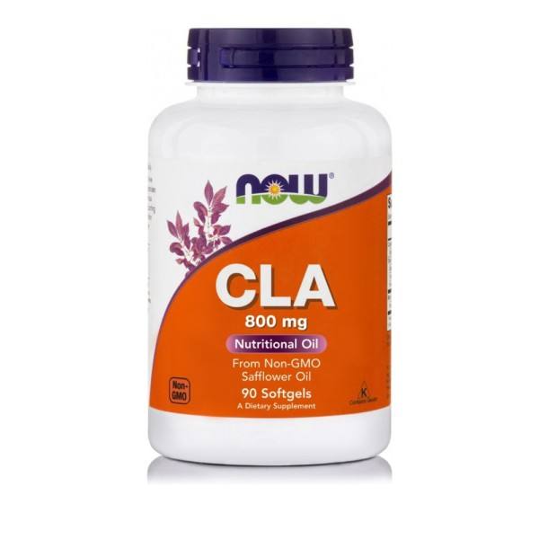 NOW Foods CLA 800 mg, 90 μαλακές κάψουλες