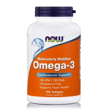 NOW foods Omega-3 1000 mg, 100 μαλακές κάψουλες
