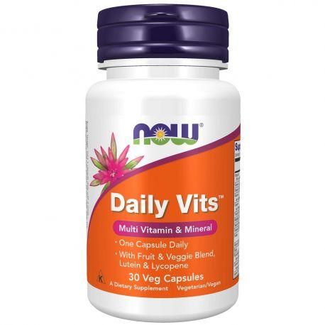 NOW Foods Daily Vits™, 30 κάψουλες