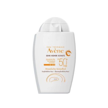 Avene Fluide Mineral SPF50+ Αντηλιακό Προσώπου για το Ευαίσθητο Mη Ανεκτικό Δέρμα, 40ml