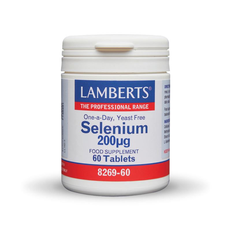 Lamberts Selenium 200μg Σελήνιο, 60 ταμπλέτες