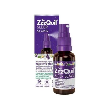 ZzzQuil Natura Melatonin Spray Στοματικό Σπρέι Μελατονίνης, 30ml