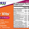 NOW Foods Daily Vits™, 30 κάψουλες
