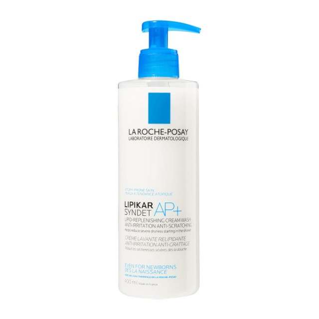 La Roche Posay Lipikar Syndet AP+ Κρέμα Καθαρισμού Για Το Ξηρό Δέρμα Με Τάση Ατοπίας, 400ml