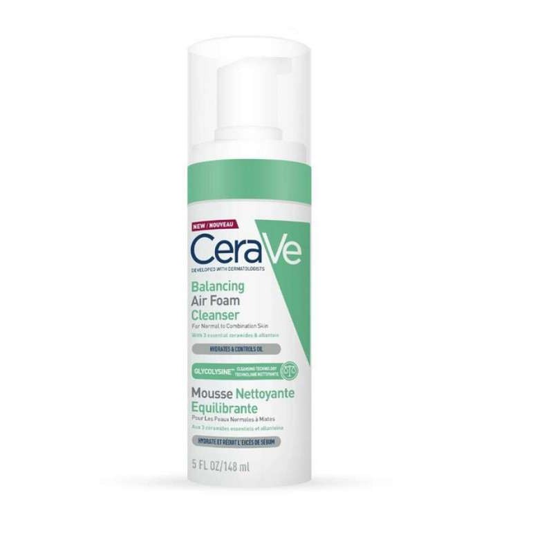 CeraVe Balancing Air Foam Καθαριστικό Προσώπου σε μορφή αφρού, 148ml
