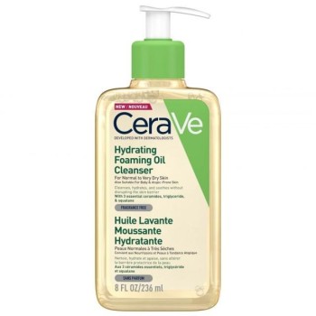 CeraVe Hydrating Foaming Oil Cleanser Λάδι Καθαρισμού Προσώπου & Σώματος, 236ml