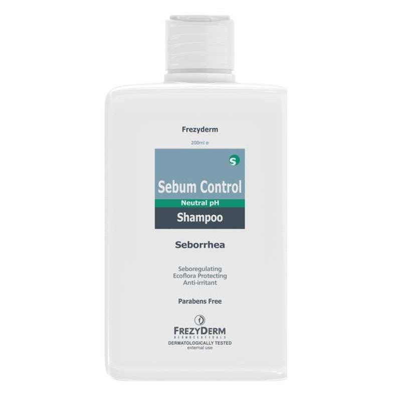 Frezyderm Sebum Control Shampoo, κατά της Σμηγματορροϊκής Δερματίτιδας και της Λιπαρότητας 200ml