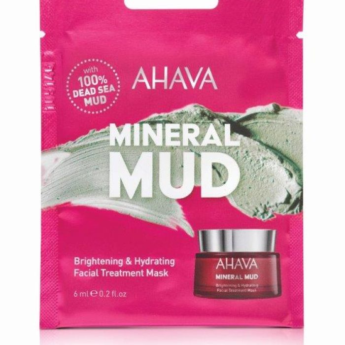 AHAVA Brightening & Hydrating Mineral Facial Treatment Mask 6ml